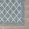 Homeroots 8 x 10 ft. Blue Array Indoor & Outdoor Area Rug 396237 - alternate 8